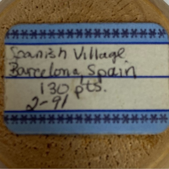 Vintage Apothecary Wooden Mortar & Pestle Set Made in Spain Herb Crusher Grinder - Picture 4 of 8